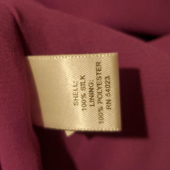 Purple Banana Republic Silk Dress - Picture 7 of 8